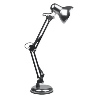 Lampka biurkowa składana E27, chrom