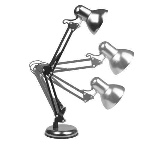 Lampka biurkowa składana E27, chrom