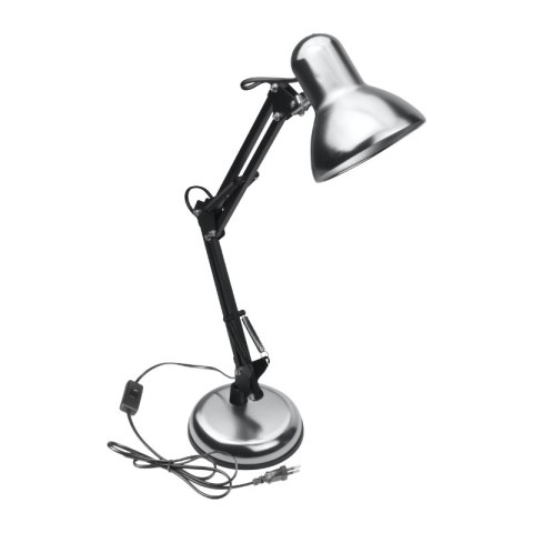 Lampka biurkowa składana E27, chrom