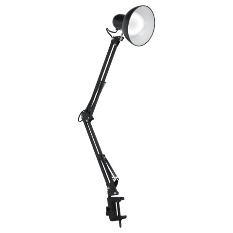 Lampka biurkowa składana E27, czarna