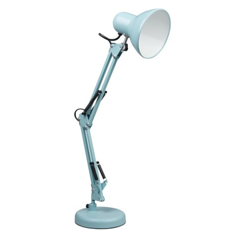 Lampka biurkowa składana E27, niebieska