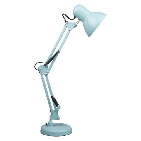 Lampka biurkowa składana E27, niebieska