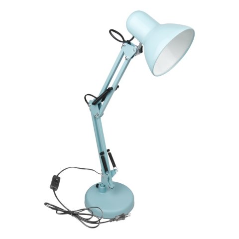 Lampka biurkowa składana E27, niebieska