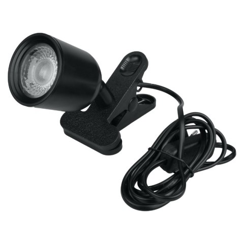 Lampka dekoracyjna LED z klipsem, 4 W, 350 lm, 4000 K, czarna DPM