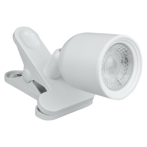 Lampka dekoracyjna LED z klipsem, 4 W, 420 lm, 4000 K, biała DPM