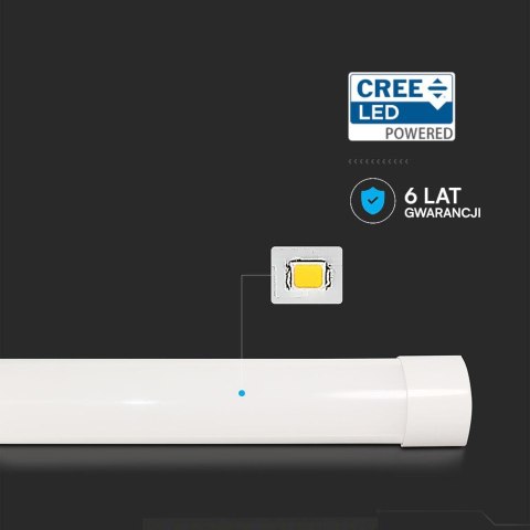 Oprawa V-TAC 10W LED liniowa natynkowa CREE CHIP 30cm 100Lm/W VT-8-10 3000K 1000lm