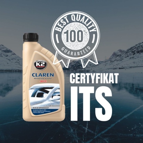 Płyn zimowy do spryskiwaczy koncentrat 1l K2 K611