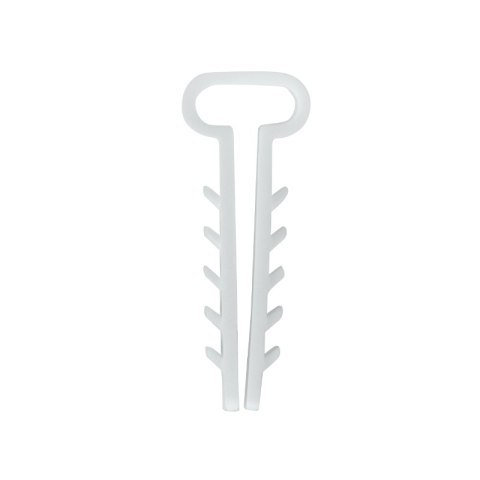 Uchwyt do przewodów płaskich, 3x1.5-2.5 mm2,biały, 900 szt.