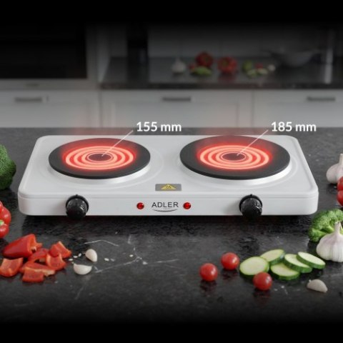 Adler Kuchenka elekt. dwupalnikowa
