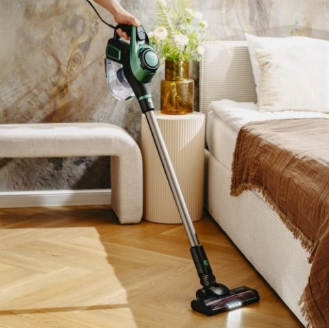 Adler Odkurzacz pionowy przewodowy z elektroszczotką LED | Siła ssania 15 000 Pa | Filtr HEPA 13