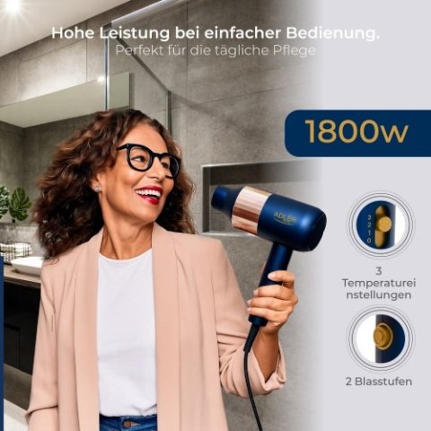 Adler Suszarka do włosów - 1800W