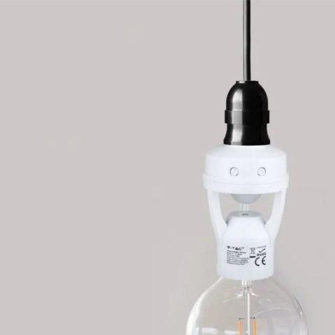 Czujnik ruchu PIR z oprawką E27 DPM