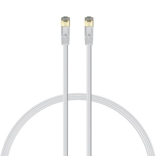 Kabel U/FTP patchcord, cat.8/6A, 5 m, biały