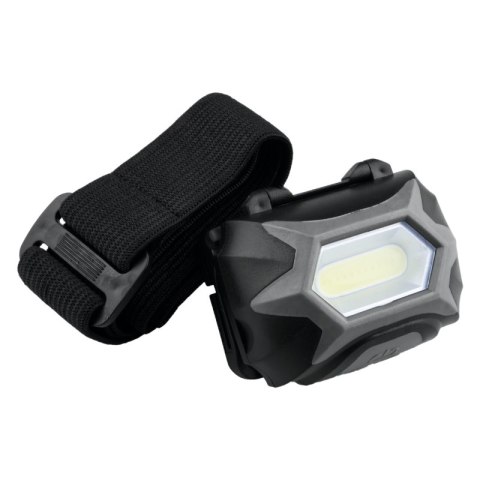 Lampa czołowa COB, bateryjna, 100 lm, IP44 DPM