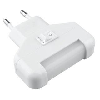 Lampka nocna LED z wyłącznikiem, światło białe DPM