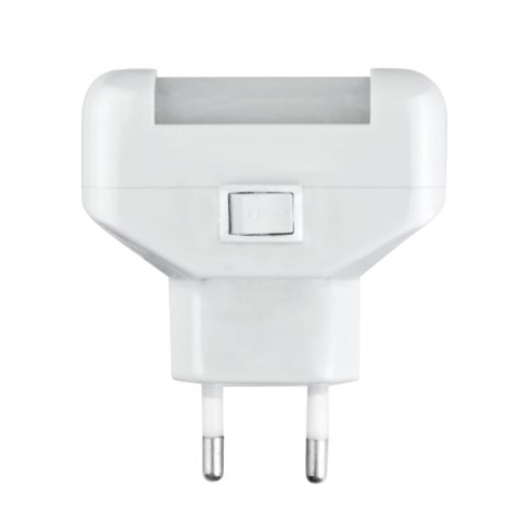 Lampka nocna LED z wyłącznikiem, światło zielone DPM