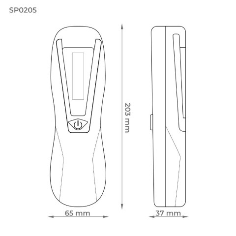 Latarka robocza COB, 220 lm DPM