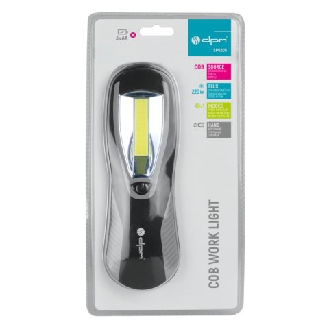 Latarka robocza COB, 220 lm DPM