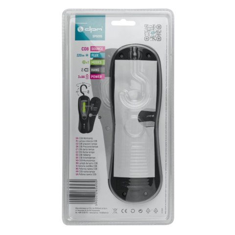 Latarka robocza COB, 220 lm DPM