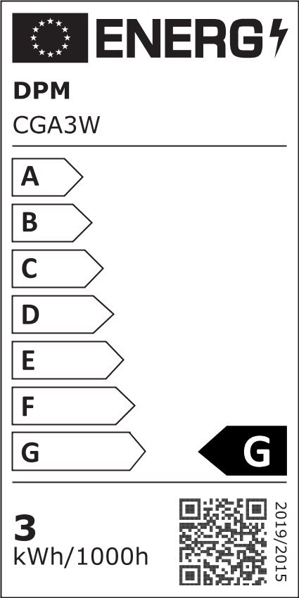 Listwa LED podszafkowa z włącznikiem dotykowym, 30 cm DPM