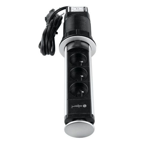 Listwa podblatowa 3 gniazda 1,4 m DPM