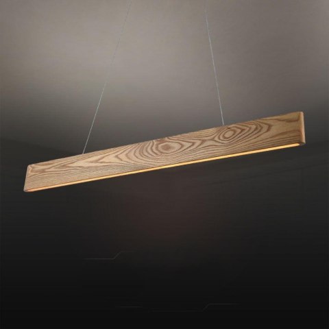 Oprawa zwieszana V-TAC LED 10W drewno 90cm VT-7975 3000K 1250lm