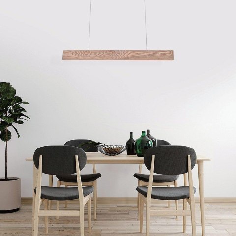 Oprawa zwieszana V-TAC LED 10W drewno 90cm VT-7975 3000K 1250lm