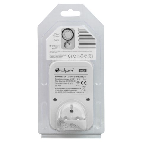 Programator czasowy analogowy 24 h DPM