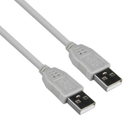 Przewód USB A - A, biały, 4 m DPM