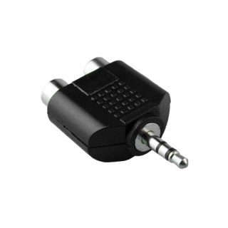 Rozgałęźnik wtyk JACK - 2 x gniazdo RCA DPM