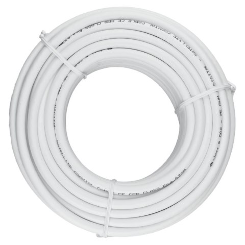 Kabel koncentryczny RG6 1 mm CCS, 15 m DPM