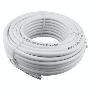 Kabel koncentryczny RG6 1 mm CCS, 20 m DPM