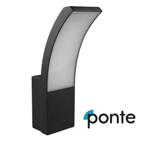Kinkiet LED zewnętrzny, IP54, 9 W, 1000 lm, 4000 K, 23 cm PONTE