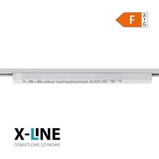 Lampa szynowa LED liniowa, 30 W, 2400 lm, 4000 K, biała, X-LINE DPM