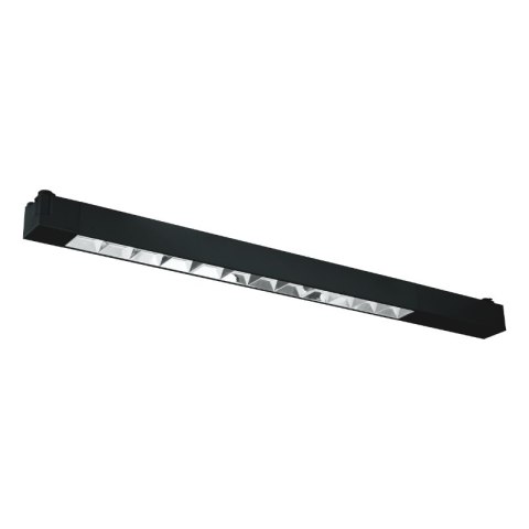 Lampa szynowa LED liniowa, 30 W, 2400 lm, 4000 K, czarny, X-LINE DPM