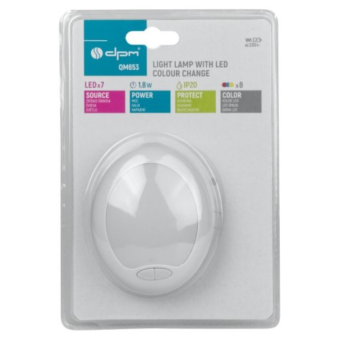 Lampka nocna LED multikolor DPM