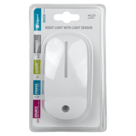 Lampka nocna LED z czujnikiem zmierzchu DPM