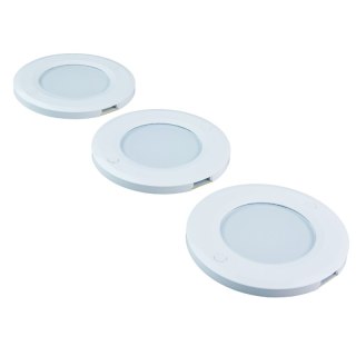 Lampki LED podszafkowe z czujnikiem ruchowym, okrągłe DPM
