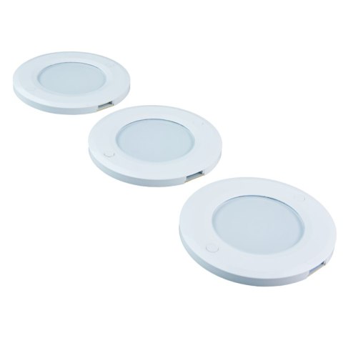 Lampki LED podszafkowe z czujnikiem ruchowym, okrągłe DPM