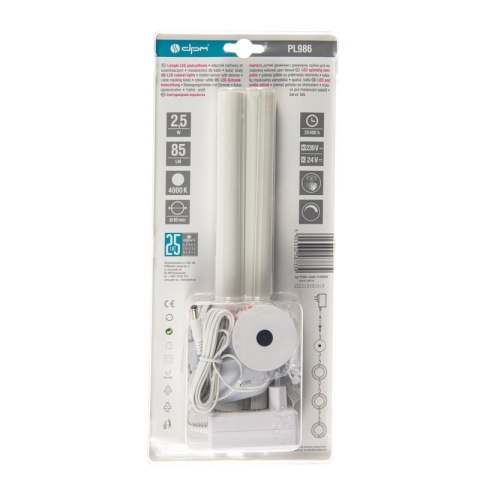 Lampki LED podszafkowe z czujnikiem ruchowym, okrągłe DPM