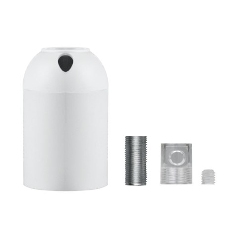 Metalowa oprawka do żarówki E27, matowy brąz DPM