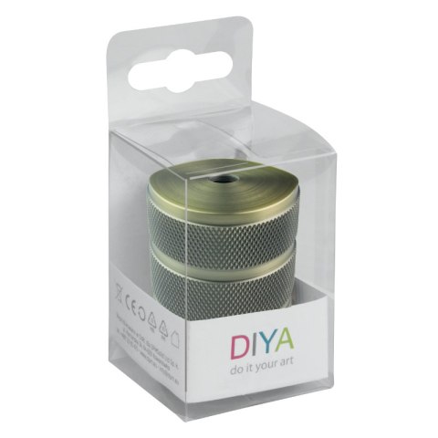 Metalowa oprawka do żarówki E27, matowy brąz DPM