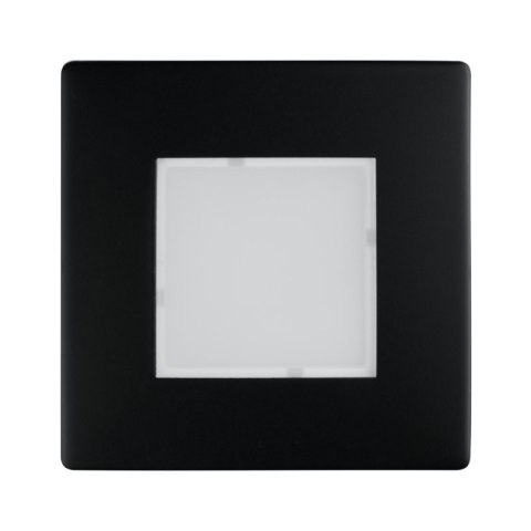 Oprawa LED schodowa, kwadratowa, czarny mat DPM