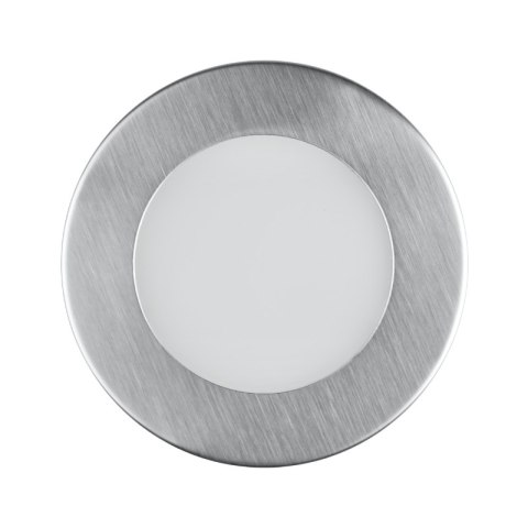 Oprawa LED schodowa, okrągła, srebrna DPM