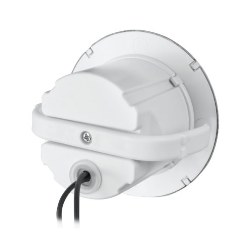 Oprawa LED schodowa, okrągła, srebrna DPM