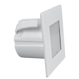 Oprawa schodowa LED, kwadratowa, biała DPM