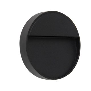 Plafon LED zewnętrzny, IP54, 6 W, 245 lm, 4000 K, okrągły, czarny DPM