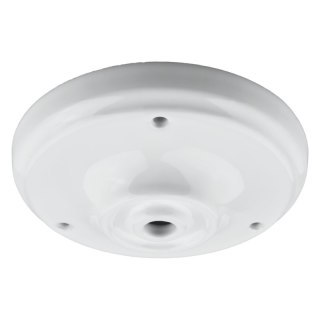 Podsufitka ceramiczna okrągła, biała DPM