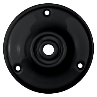 Podsufitka ceramiczna okrągła, czarna DPM