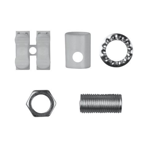 Podsufitka ceramiczna okrągła, czarna DPM